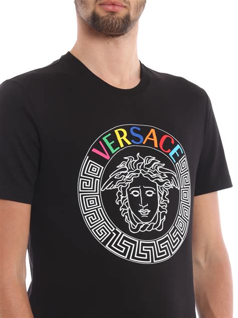 black versace tee|buy Versace t shirts online.